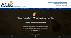 Desktop Screenshot of newcreationcounselingcenter.org